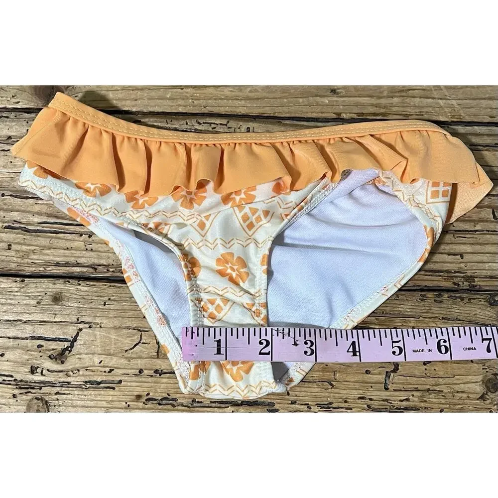 Disney Girl's Size 5T Orange Moana Swimsuit NWOT